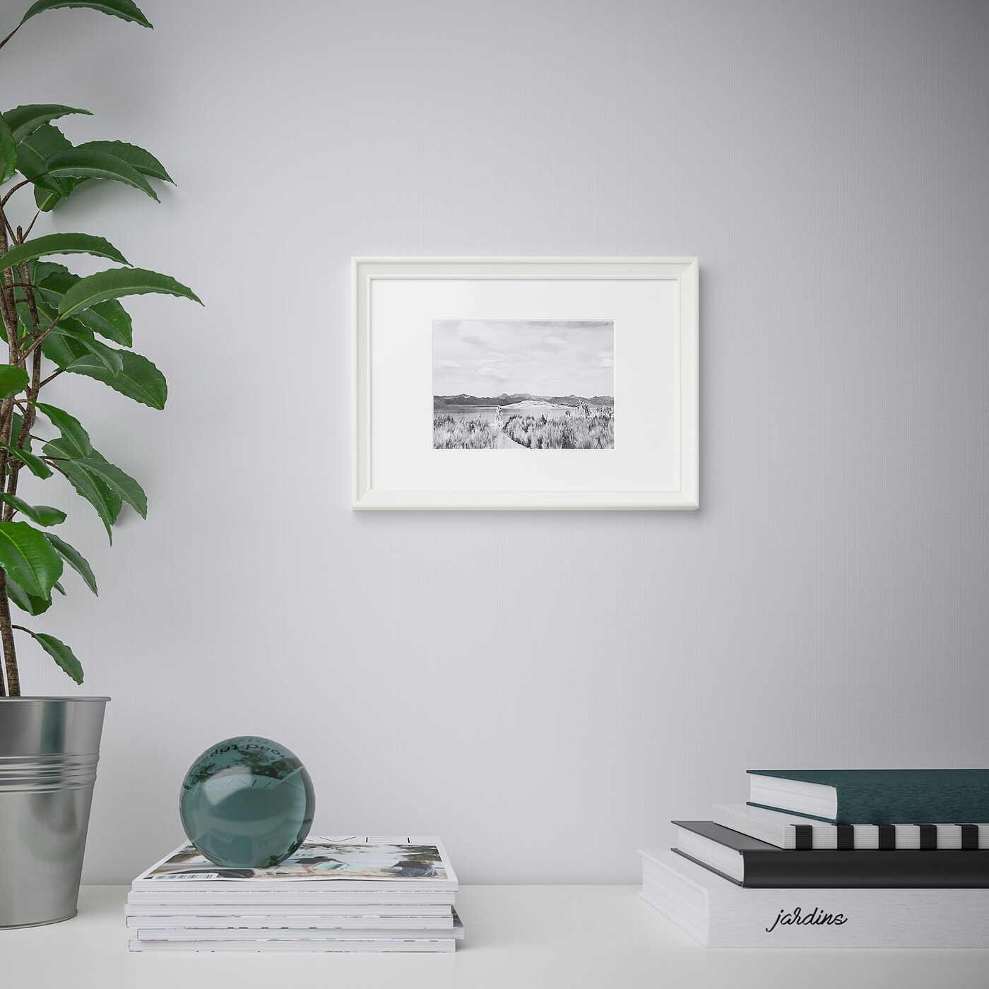 КНОППЭНГ Рама белый 21x30