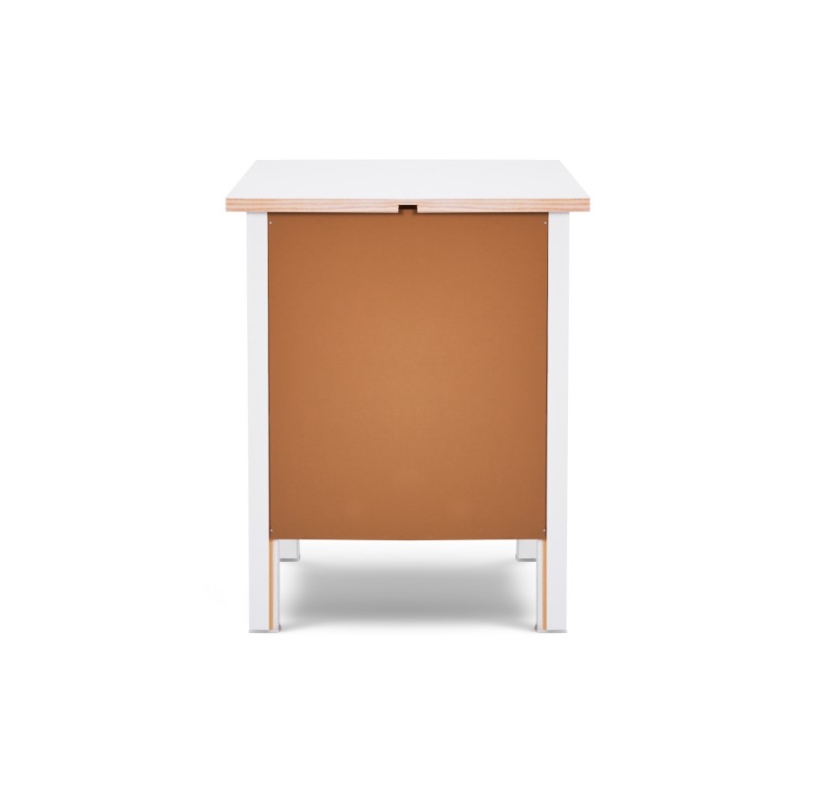 HEMNES ХЕМНЭС  КЫМÖР Комод 2 ящика белый - тумба прикроватная