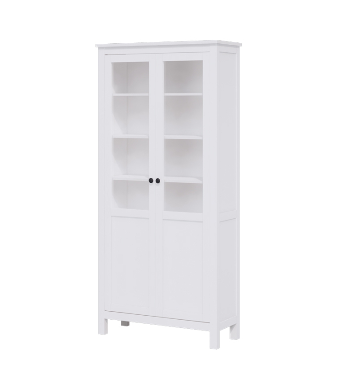 HEMNES ХЕМНЭС  КЫМÖР Шкаф с 2 дверями белый