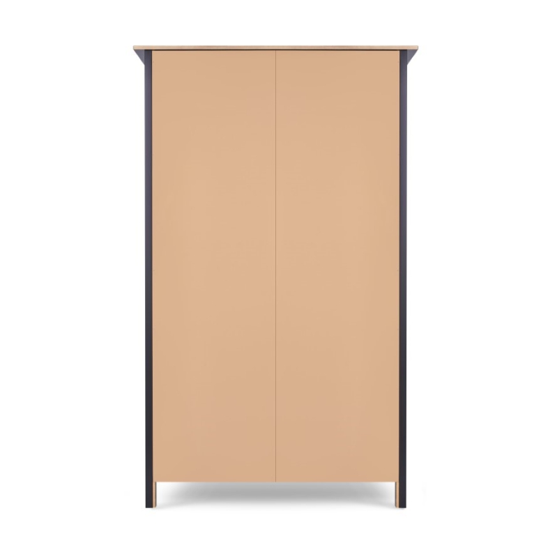 HEMNES ХЕМНЭС  КЫМÖР Шкаф с 2 дверями черный