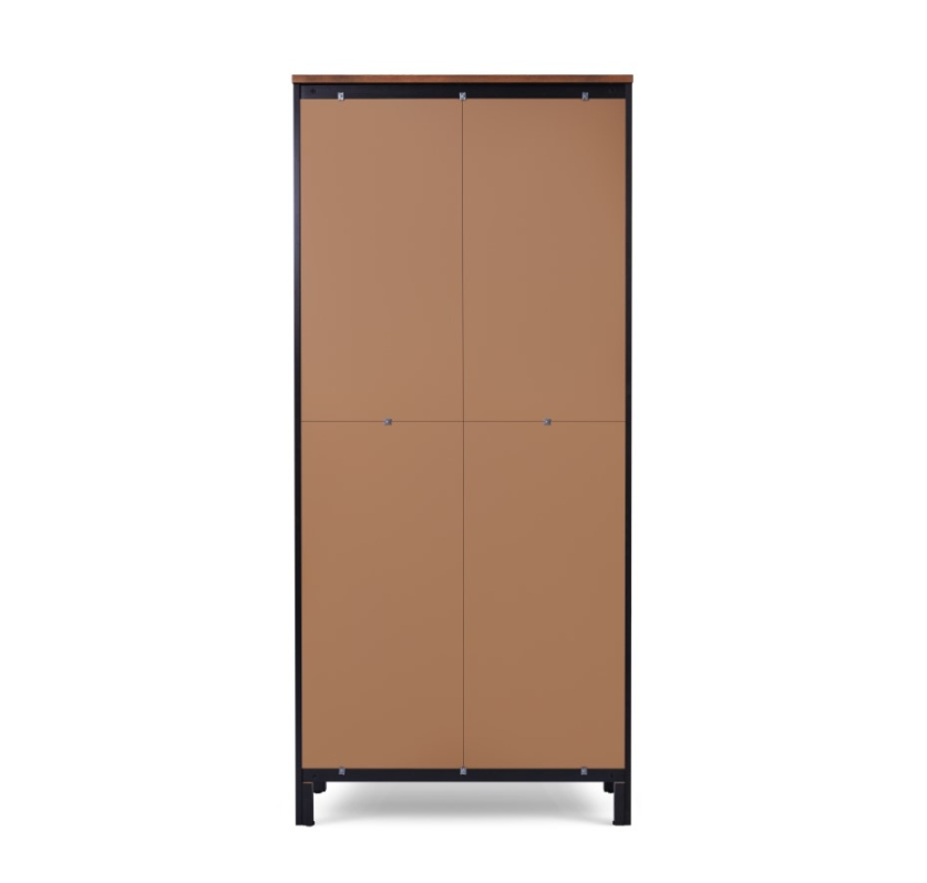 HEMNES ХЕМНЭС  КЫМÖР Шкаф с 2 дверями черный