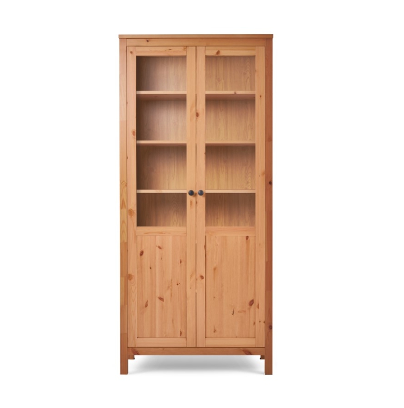 HEMNES ХЕМНЭС  КЫМÖР Шкаф с 2 дверями светло-коричневый