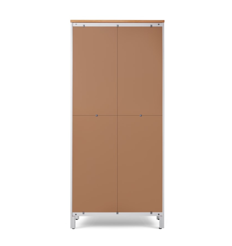 HEMNES ХЕМНЭС  КЫМÖР стеллаж белый/светло-коричневый ширина 90 см