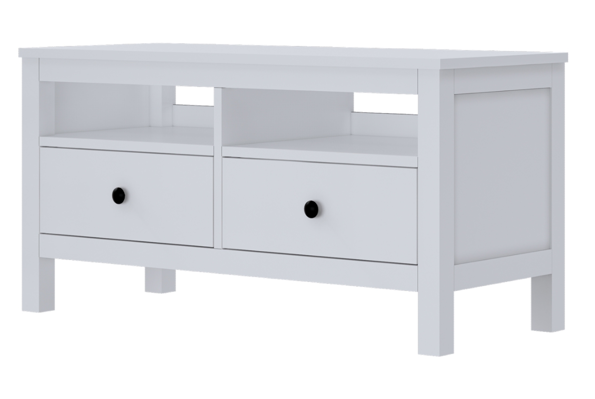 HEMNES ХЕМНЭС  КЫМÖР Тумба ТВ белая 2 ящика 124 см