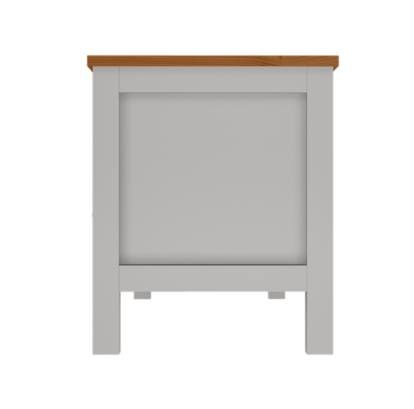 HEMNES ХЕМНЭС  КЫМÖР Тумба ТВ белая/светло-коричневая 3 ящика 148 см