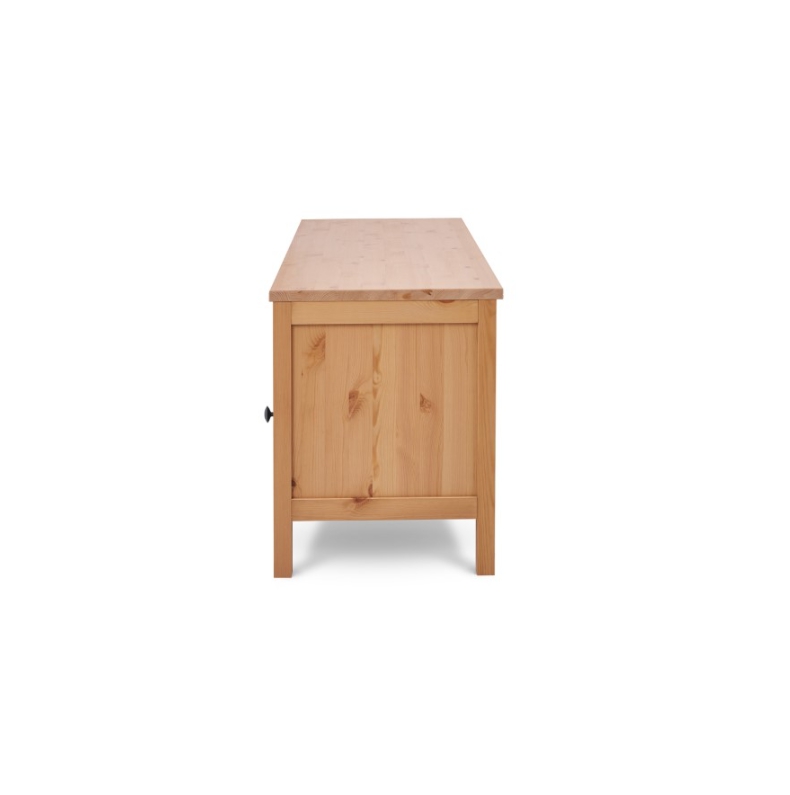HEMNES ХЕМНЭС  КЫМÖР Тумба ТВ натуральный 3 ящика 183 см