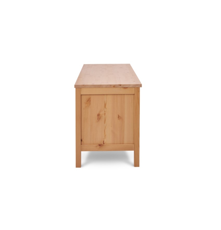 HEMNES ХЕМНЭС  КЫМÖР Тумба ТВ натуральный 3 ящика 148 см