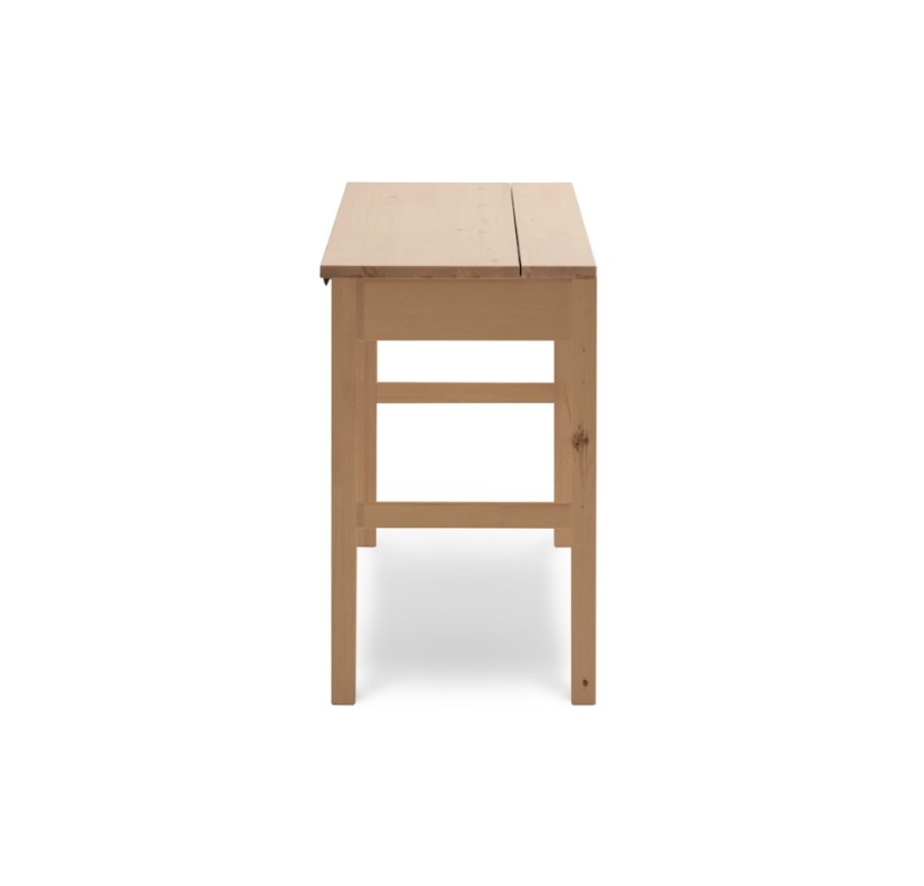 HEMNES ХЕМНЭС  КЫМОР Стол c 2 ящиками светло-коричневый