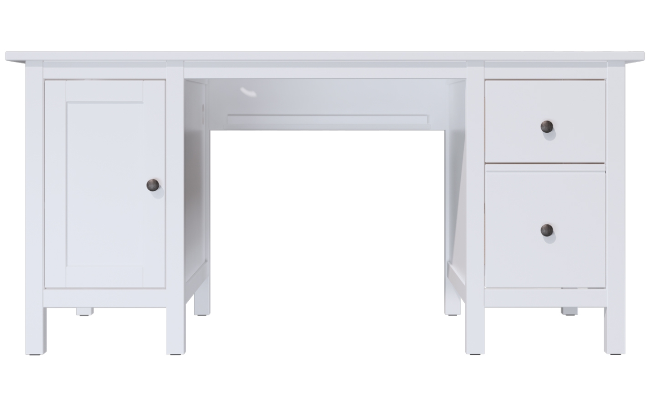 HEMNES ХЕМНЭС  КЫМОР Стол письменный белый