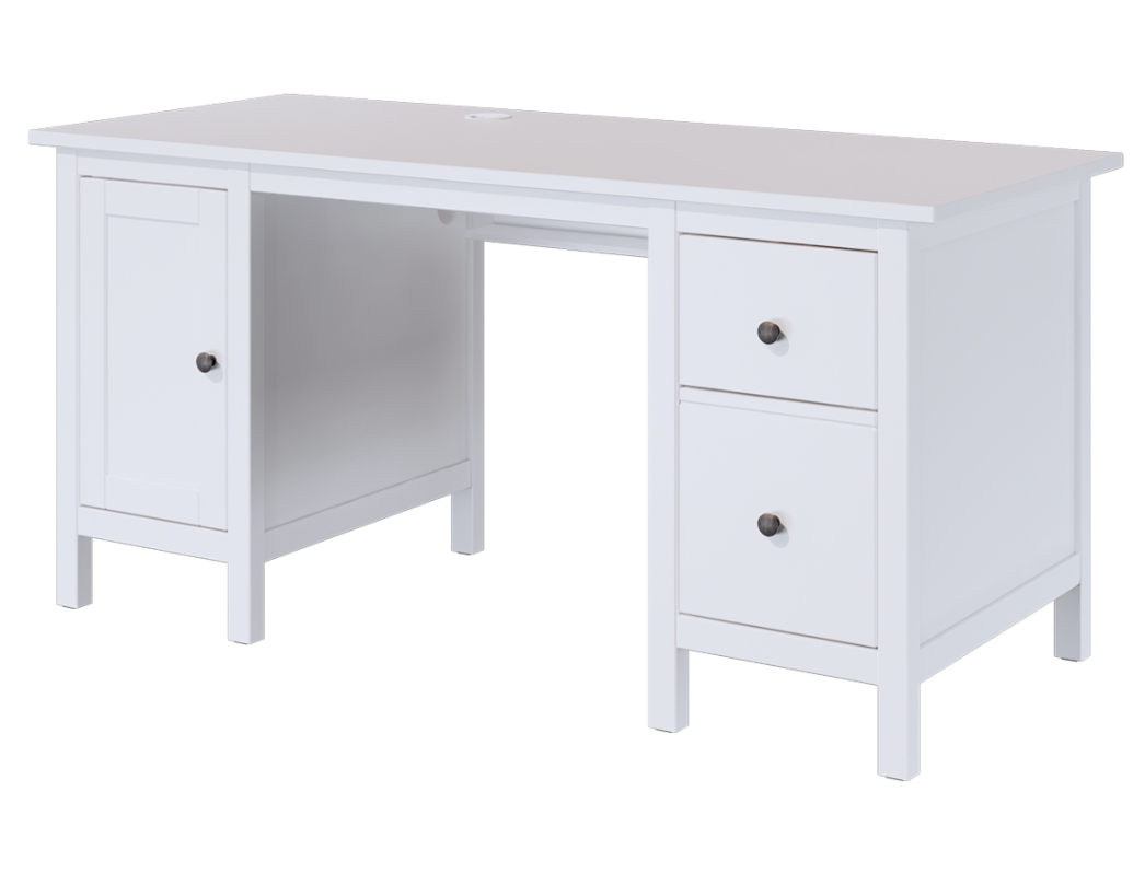 HEMNES ХЕМНЭС  КЫМОР Стол письменный белый