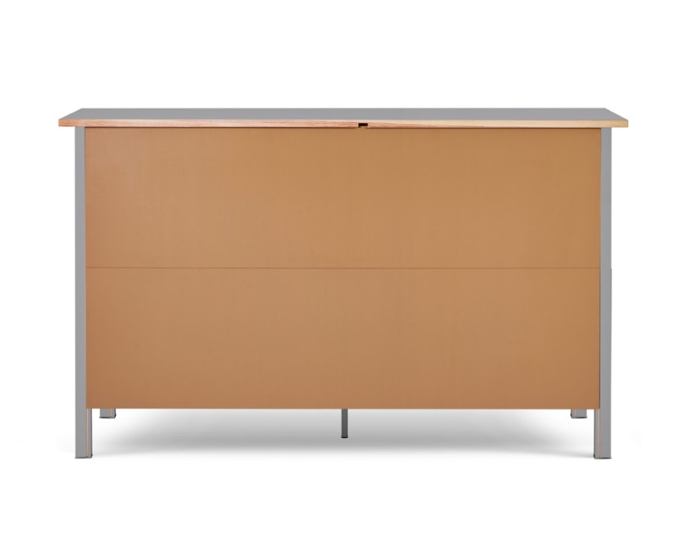 HEMNES ХЕМНЭС  КЫМÖР Комод 8 ящиков серый