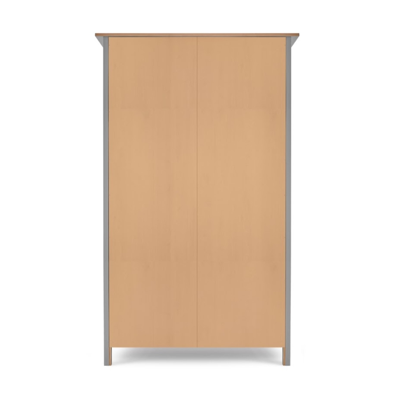 HEMNES ХЕМНЭС  КЫМÖР Шкаф с 2 дверями серый
