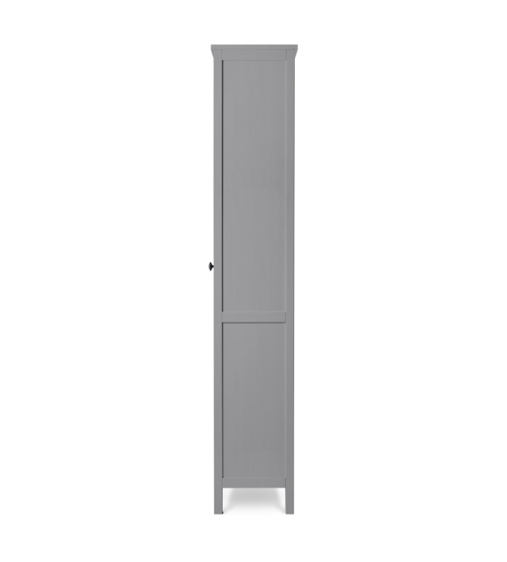 HEMNES ХЕМНЭС  КЫМÖР Шкаф-витрина серый