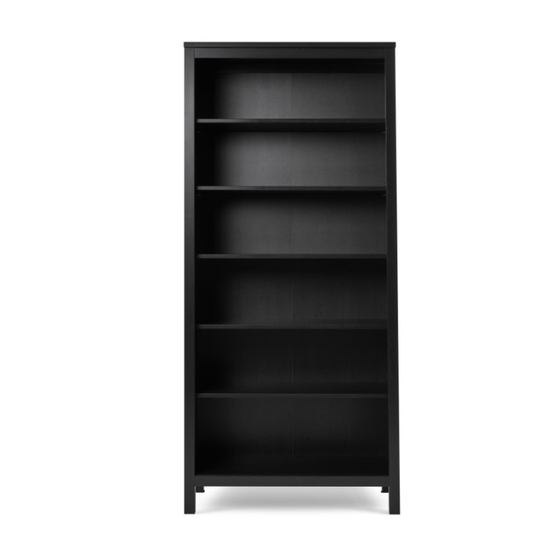 HEMNES ХЕМНЭС  КЫМÖР стеллаж черный ширина 90 см
