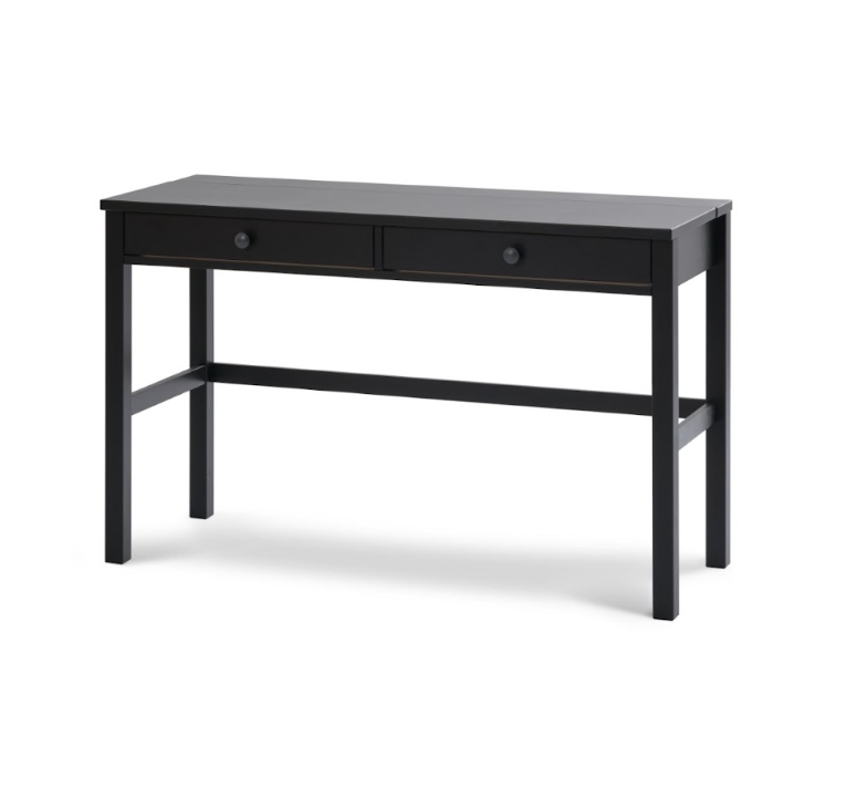HEMNES ХЕМНЭС  КЫМОР Стол c 2 ящиками черный