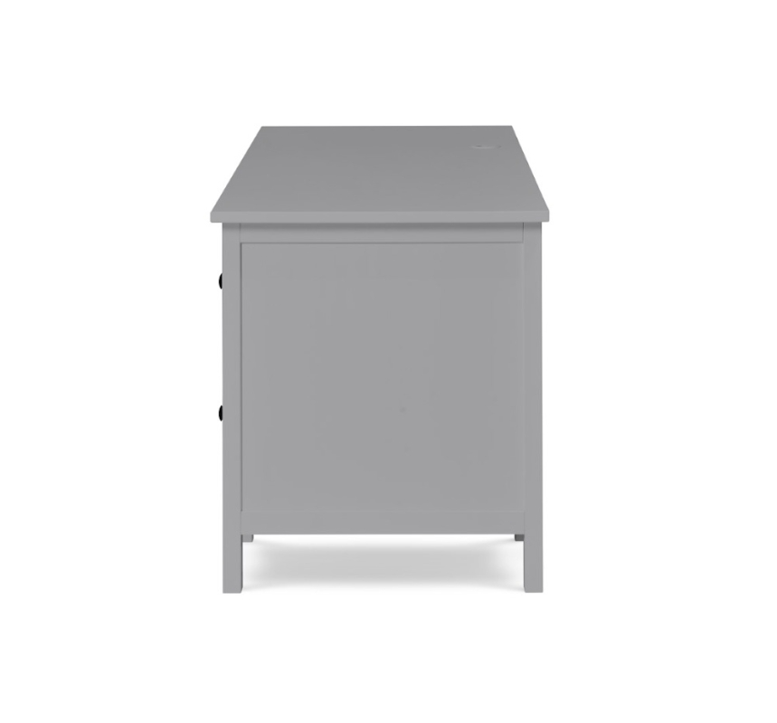 HEMNES ХЕМНЭС  КЫМОР Стол письменный серый