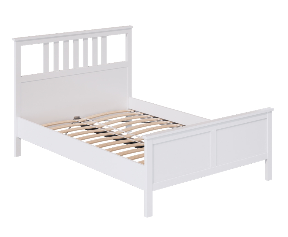 HEMNES ХНМНЭС  КЫМÖР кровать белая 140*200