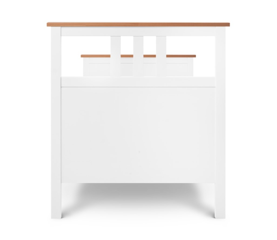 HEMNES ХНМНЭС  КЫМÖР кровать белая/светло-коричневая 90*200