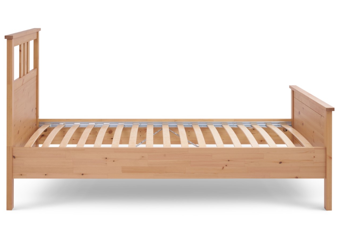 HEMNES ХНМНЭС  КЫМÖР кровать светло-коричневая 90*200