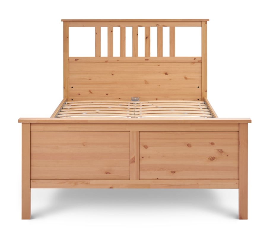 HEMNES ХНМНЭС  КЫМÖР кровать светло-коричневый 140*200