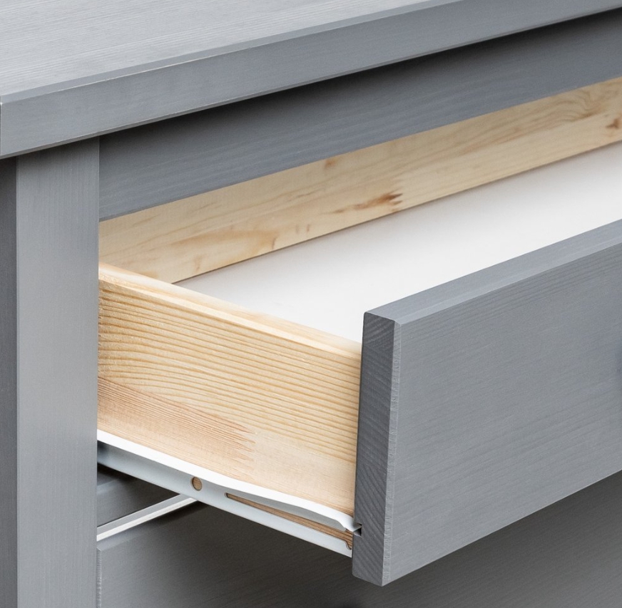 HEMNES/MIRA тумба для обуви серый