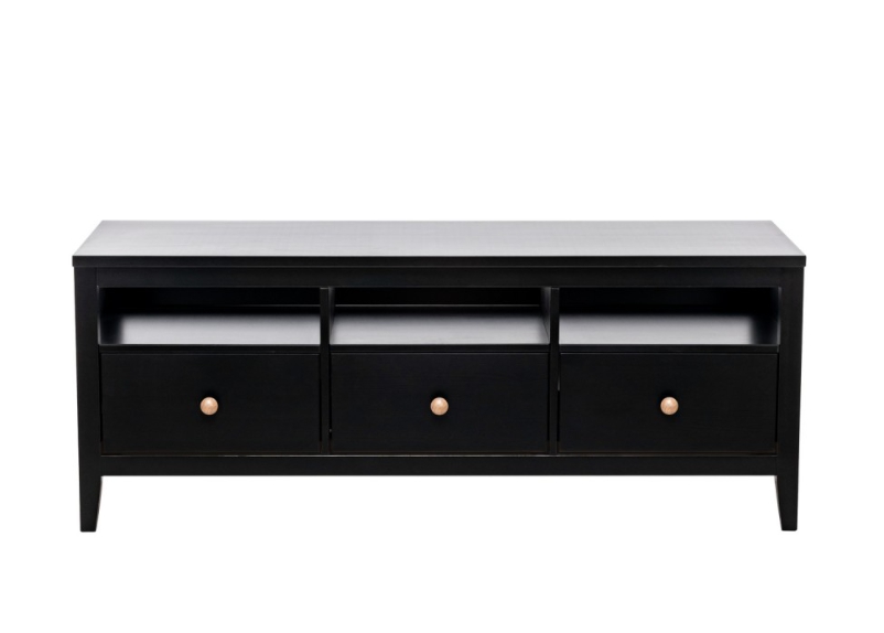 HEMNES/MIRA тумба под ТВ черная