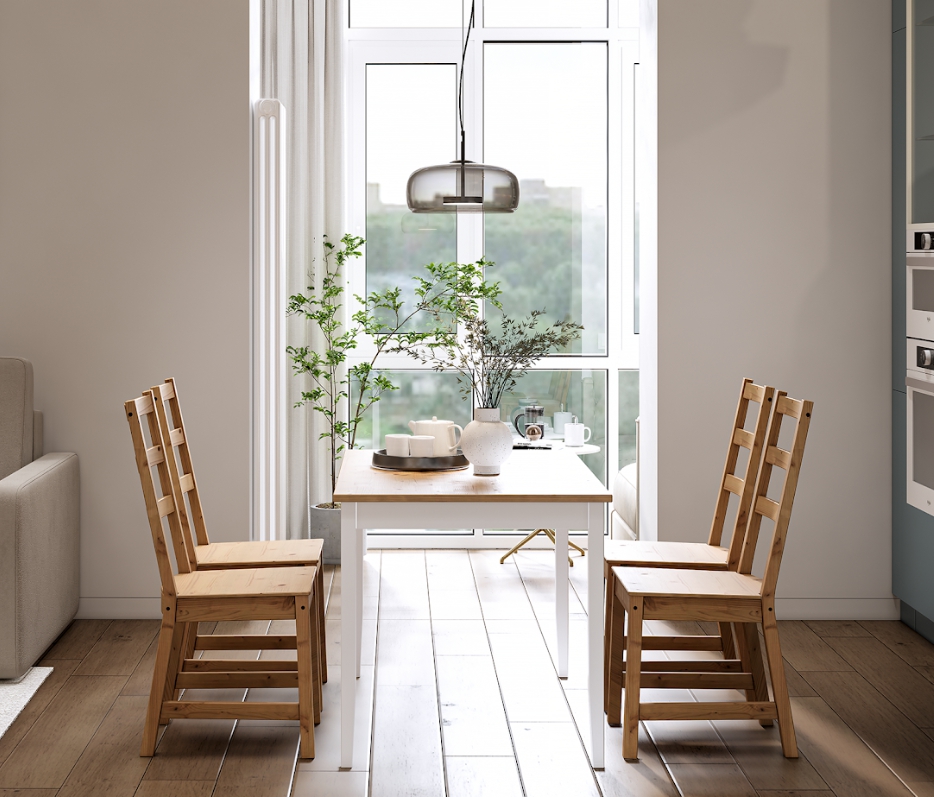 NORDVIKEN НОРДВИКЕН НОНБУРГ стул светло-коричневый