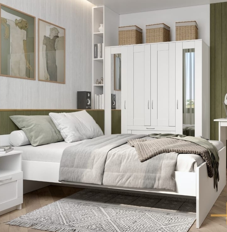 ORION/MALM кровать одинарная 80*200 белая