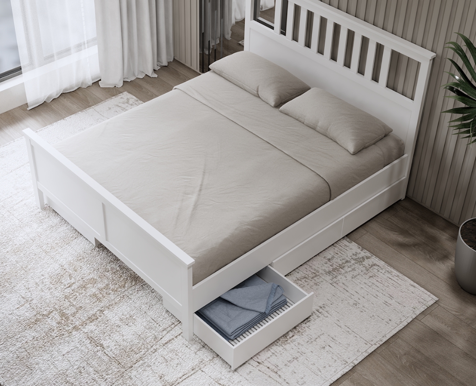 Ящик для хранения под кровать HEMNES ХЕМНЭС  КЫМÖР белый