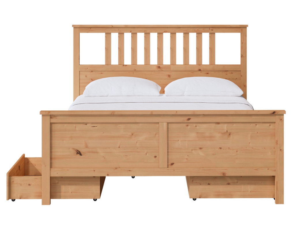Ящик для хранения под кровать HEMNES ХЕМНЭС  КЫМÖР светло-коричневый