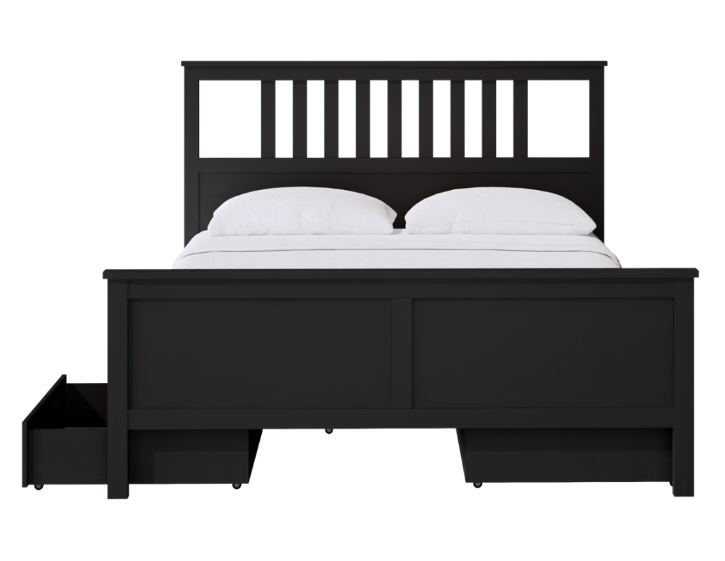 Ящик для хранения под кровать HEMNES ХЕМНЭС  КЫМÖР черный