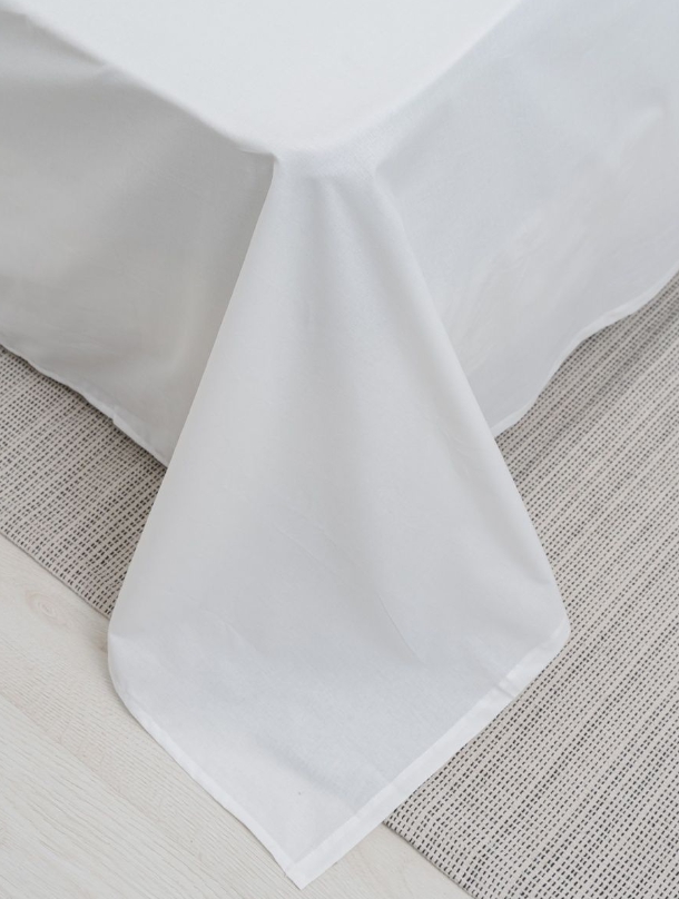 YERRNA простыня стандартная 240*260 белый