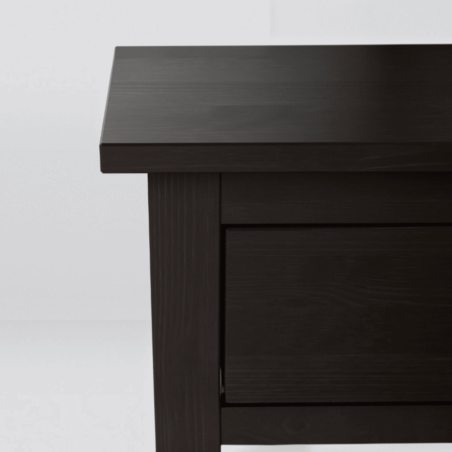 HEMNES ХЕМНЭС/MIRA комод 2 ящика черный