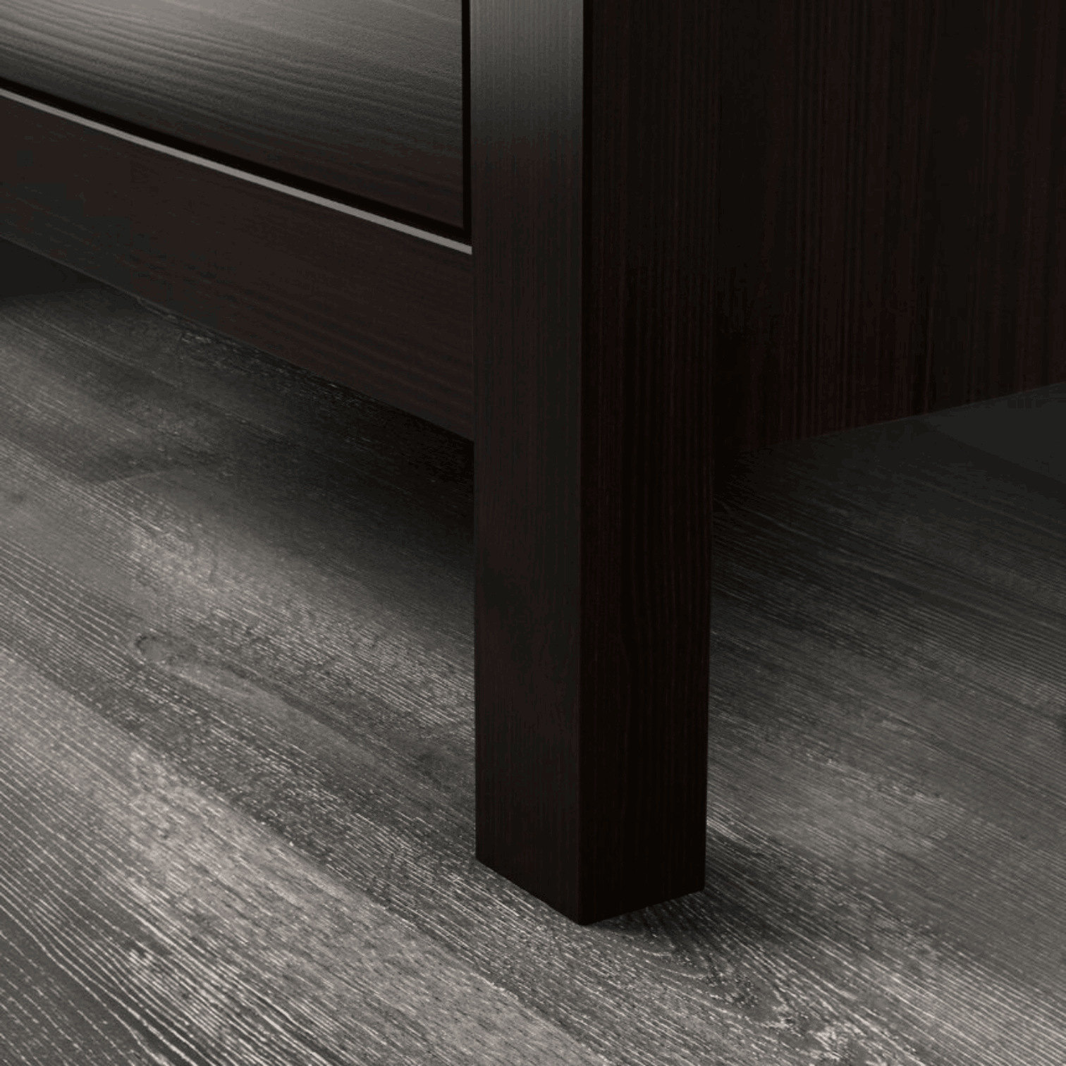 HEMNES ХЕМНЭС/MIRA комод 2 ящика черный