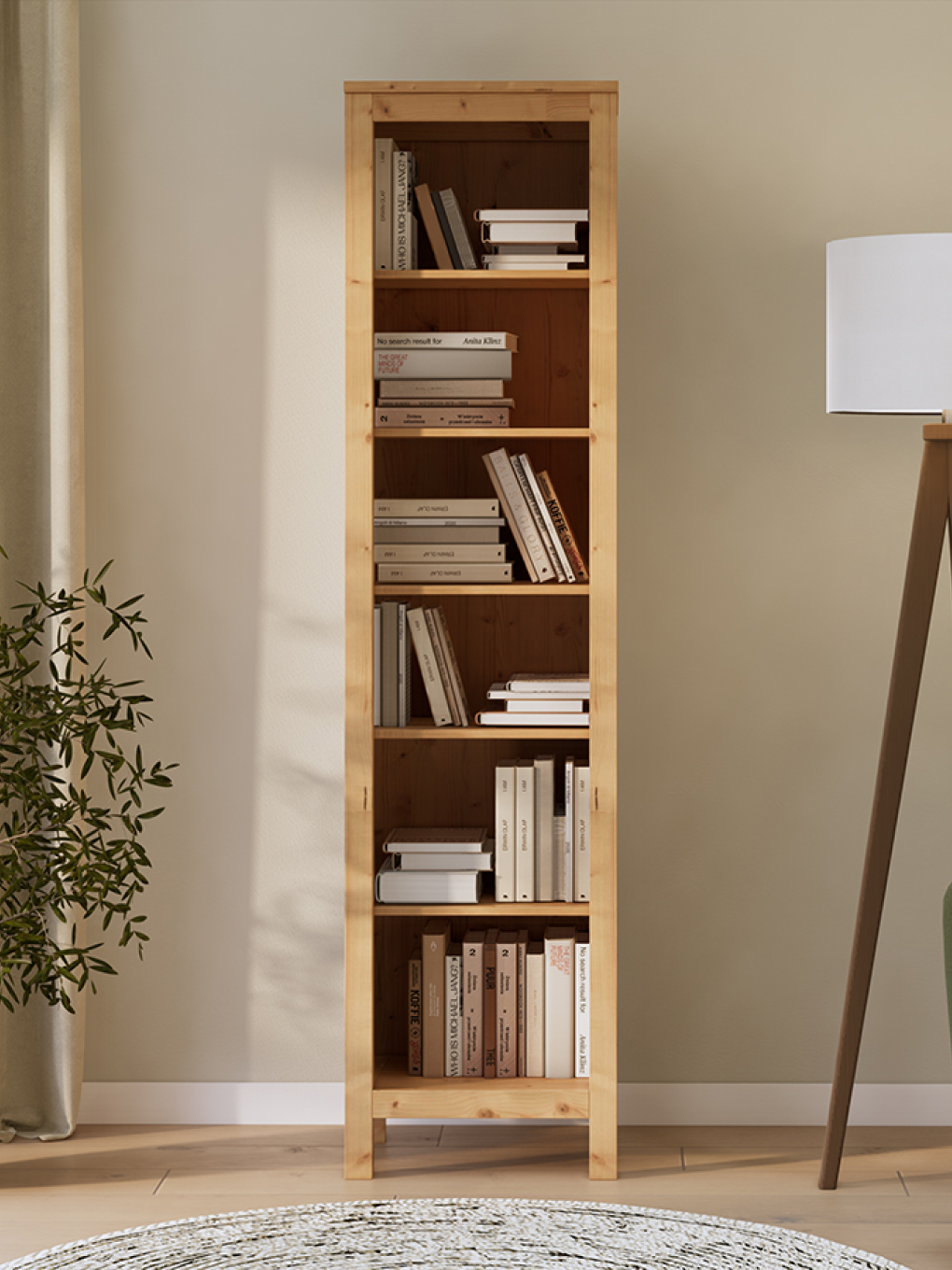 Стеллаж HEMNES ХЕМНЭС КЫМÖР светло-коричневый
